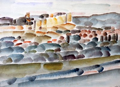 Durchgang durch das Schloss, ca. 1918-1936 von Eugene Dabit