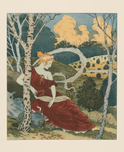 Im Wald, ca. 1899 von Eugene Grasset