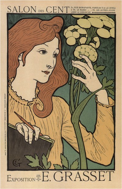 Salon des Cents, 1894 von Eugene Grasset