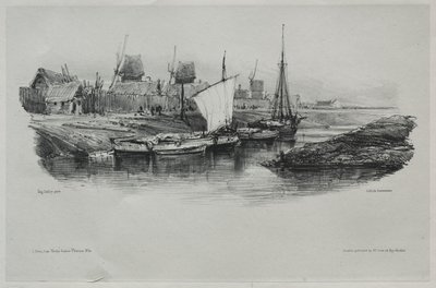 Erinnerungen: Kanalbank von Eugene Isabey