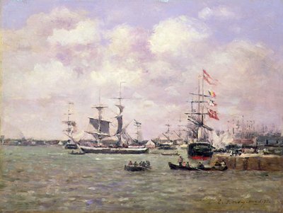 Antwerpen von Eugene Louis Boudin