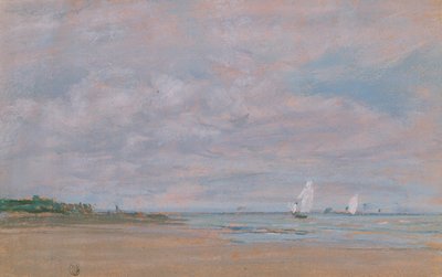 Fischerboote von Eugene Louis Boudin