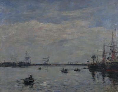 Le Havre, 1888 von Eugene Louis Boudin