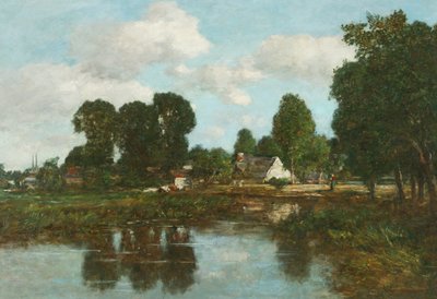 Nahe Quimper von Eugene Louis Boudin