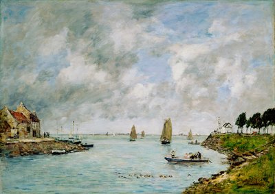 St. Valery-sur-Somme von Eugene Louis Boudin