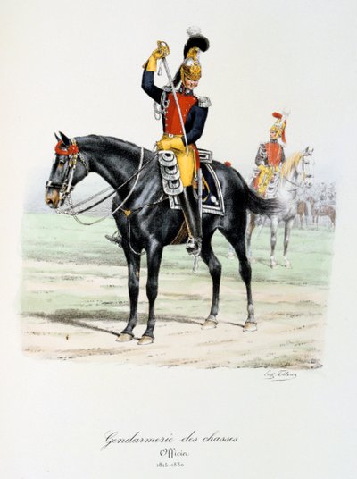Gendarmerie des Chasses von Eugene Titeux