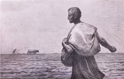 Der Sämann von Eugene after Burnand