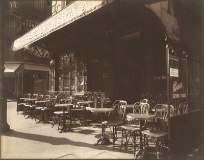 Café, Avenue de la Grande-Armée von Eugène Atget