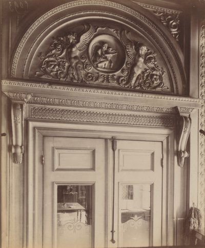 Hôtel Gouthières, 6 rue Pierre Bulet von Eugène Atget