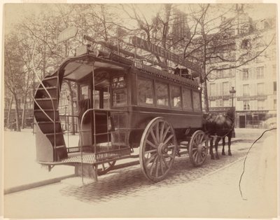 Omnibus von Eugène Atget