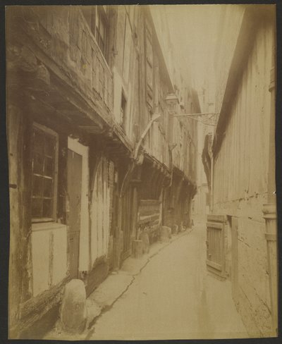 Rouen, Impasse des Hauts-Mariages von Eugène Atget