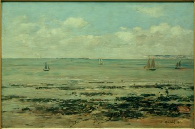 Die Ebbe von Eugene Louis Boudin