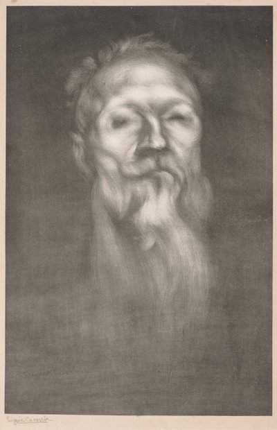 Auguste Rodin von Eugène Carrière