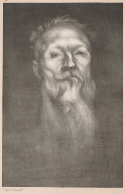Auguste Rodin von Eugène Carrière