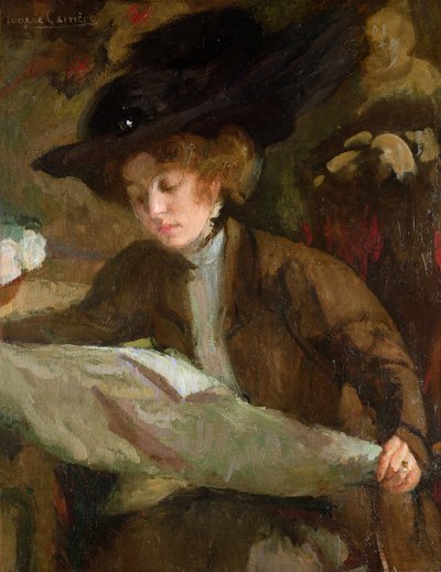 Die Morgenlektüre von Eugène Carrière
