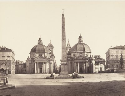 Piazza del Popolo von Eugène Constant