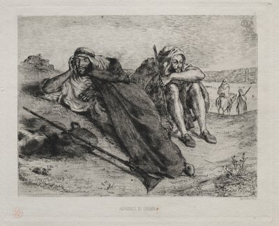 Araber von Oran von Eugène Delacroix