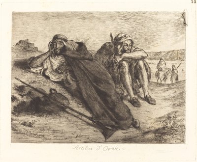 Araber von Oran von Eugène Delacroix