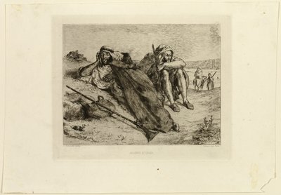Araber von Oran von Eugène Delacroix