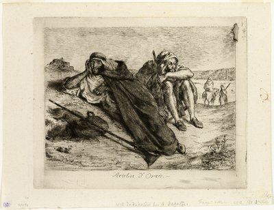 Araber von Oran von Eugène Delacroix