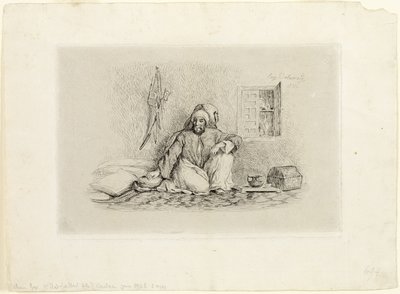 Häuptling Mohammed-Ben-Abou von Eugène Delacroix