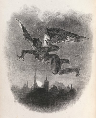 Faust, 1828 von Eugène Delacroix