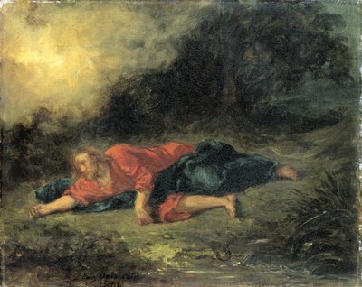 Die Agonie im Garten von Eugène Delacroix