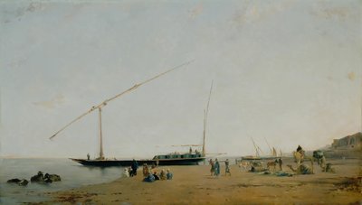 Am Nil, in der Nähe von Philae, 1871 von Eugène Fromentin