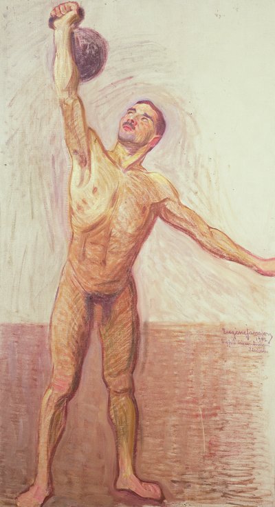 Schwergewichtsheber, 1912 von Eugène Jansson