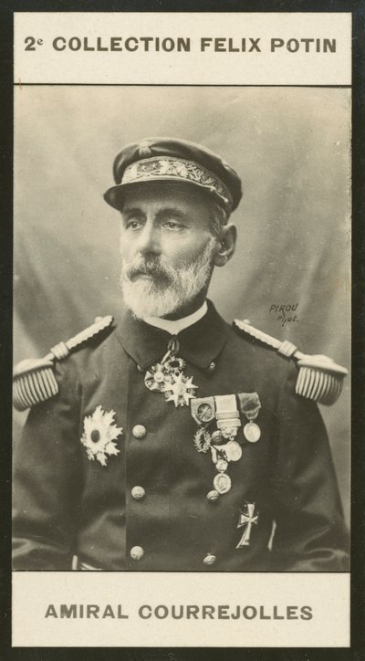 Admiral Charles-Louis-Theobald Courrejolles von European Photographer