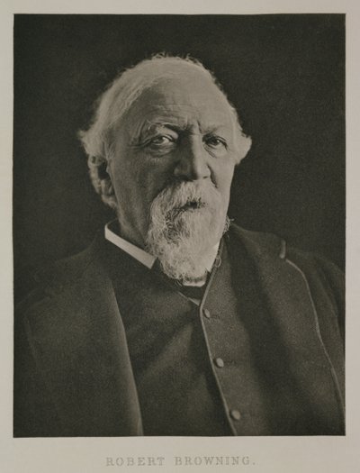 Porträt von Robert Browning, ca. 1889 von Eveleen Myers