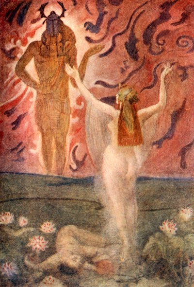 Isis und Ra, 1915 von Evelyn Paul