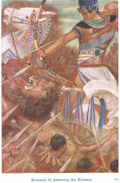 Ramses II besiegt die Khetaner von Evelyn Paul