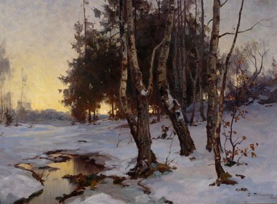Winterlandschaft von Even Ulving