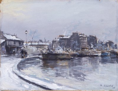 An der Seine von Everett Shinn