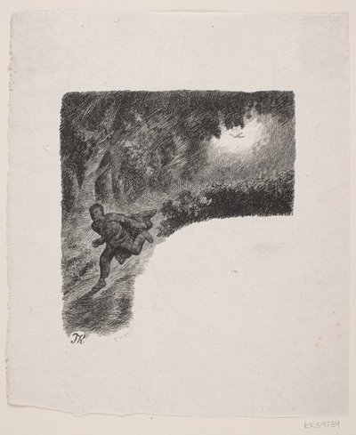 Illustration zu "Der Goldvogel" von F. Hendriksen