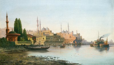 Ansicht von Konstantinopel von F. Herink