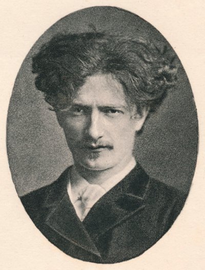 Paderewski, ca. 1880 von F. Jenkins Heliog