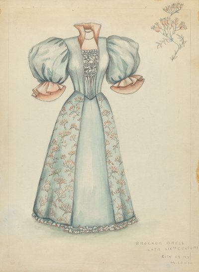 Brokatkleid von Fanchon Larzelere