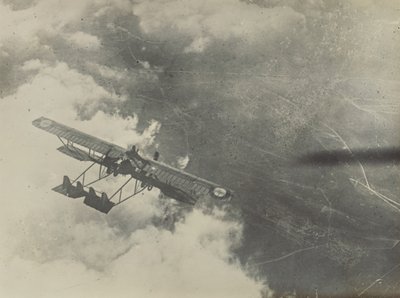 Flugzeug im Flug von Fedele Azari