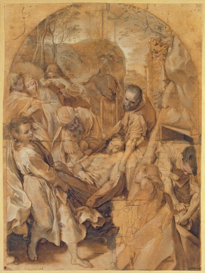 Die Grablegung von Federico Fiori Barocci or Baroccio
