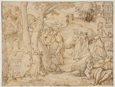 Der Garten der Buße von Federico Zuccaro