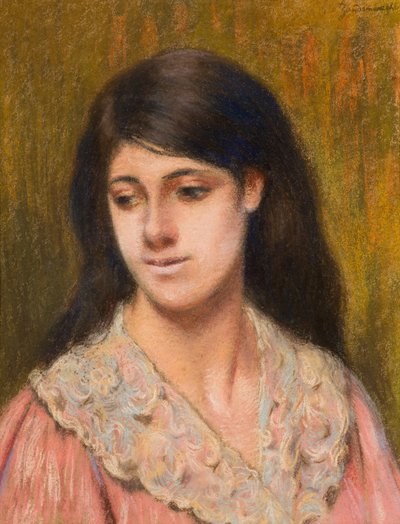 Kopf einer Frau von Federigo Zandomeneghi