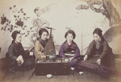 Musikalische Gesellschaft von Felice Beato