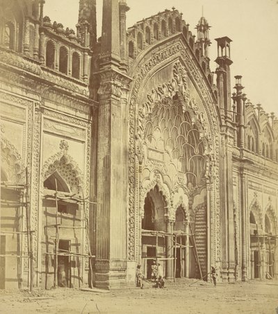 Das Summa Musjid Tor, Lucknow von Felice Beato