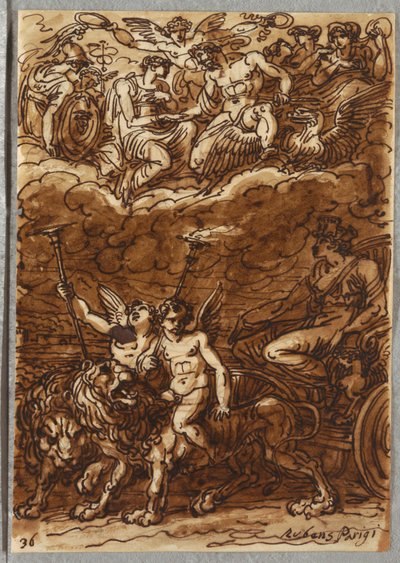 Die Hochzeit von Heinrich IV. von Felice Giani