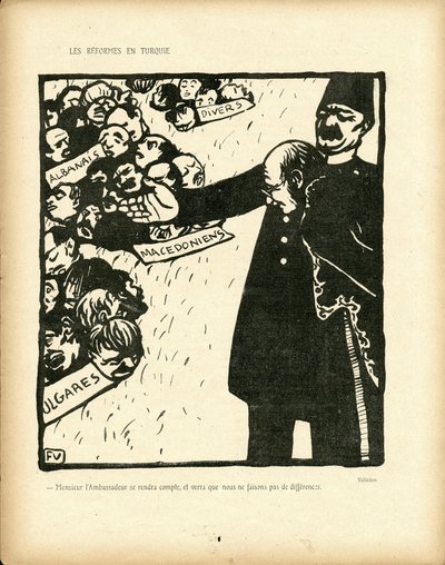 Illustration von Felix dit Vallotton von Felix Edouard Vallotton