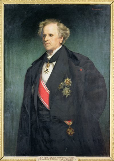 Urbain Le Verrier (1811-77) von Felix Henri Giacomotti