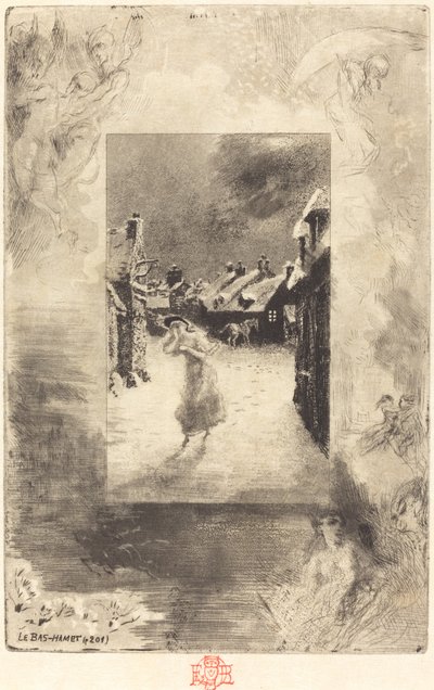 Le Bas-Hamet von Felix Hilaire Buhot