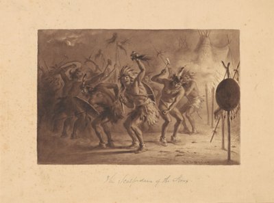 Der Skalp-Tanz der Sioux von Felix Octavius Carr Darley